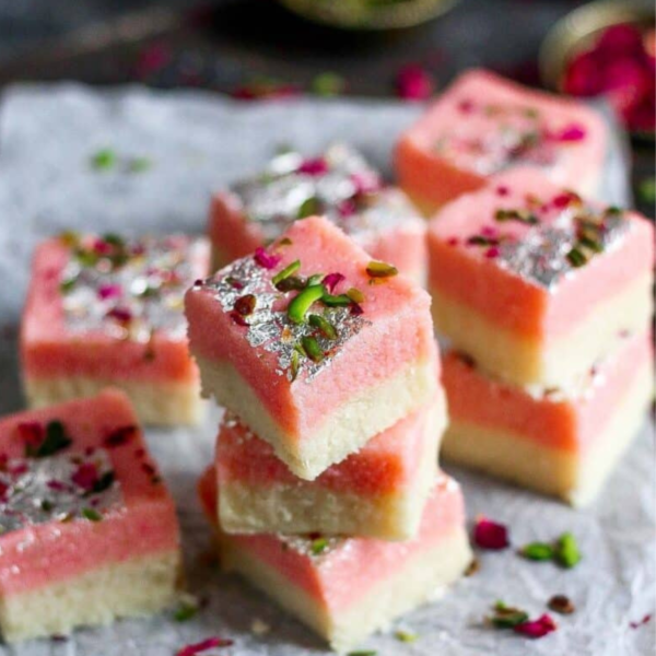 Coconut Pink Barfi